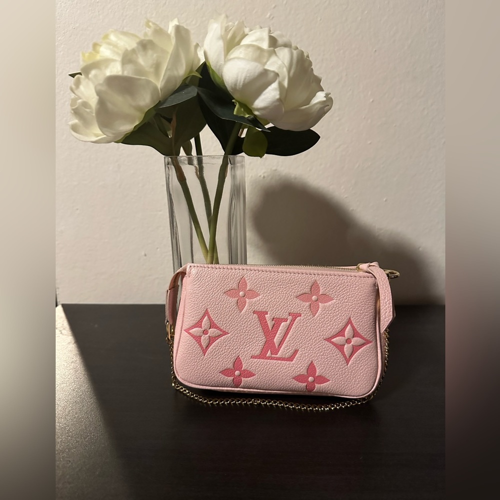 Louis Vuitton Pink Mini Pouchette